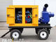 ISO Diesel Water Pump Set Diesel Motor Pump For Floodwater Prevention