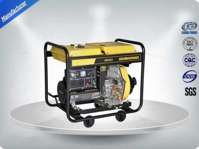 High Efficiency Single Phase Genset Portable Generator Sets Powered By 7.5kva