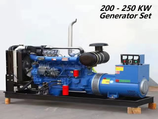 200 KW Diesel Generator Sets Open Diesel Generator For Household