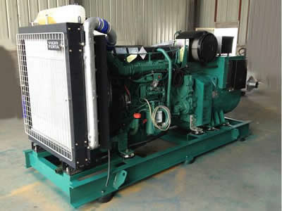 240 KW Diesel Backup Generator 1 Year Warranty Open Diesel Generator Set 300 KVA