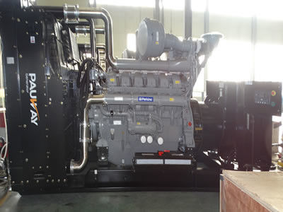 150 KW Perkins Diesel Generator 187.5 KVA 50 HZ 1500 RPM 12 Months Warranty