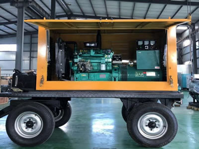 80 KW Small Diesel Generator Set 100 KVA 50 HZ 1500 RPM YUCHAI Engine