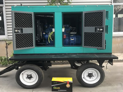 60 HZ Electric Generating Set Portable Power Station For Outdoor Operation