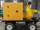 Mobile Type Diesel Water Pump Set CE Diesel Water Pump For Rainfall Season
